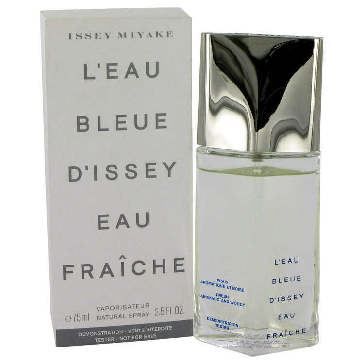 L'eau Bleue D'issey Pour Homme Cologne by Issey Miyake 2.5 oz Eau De Fraiche Toilette Spray (Tester)