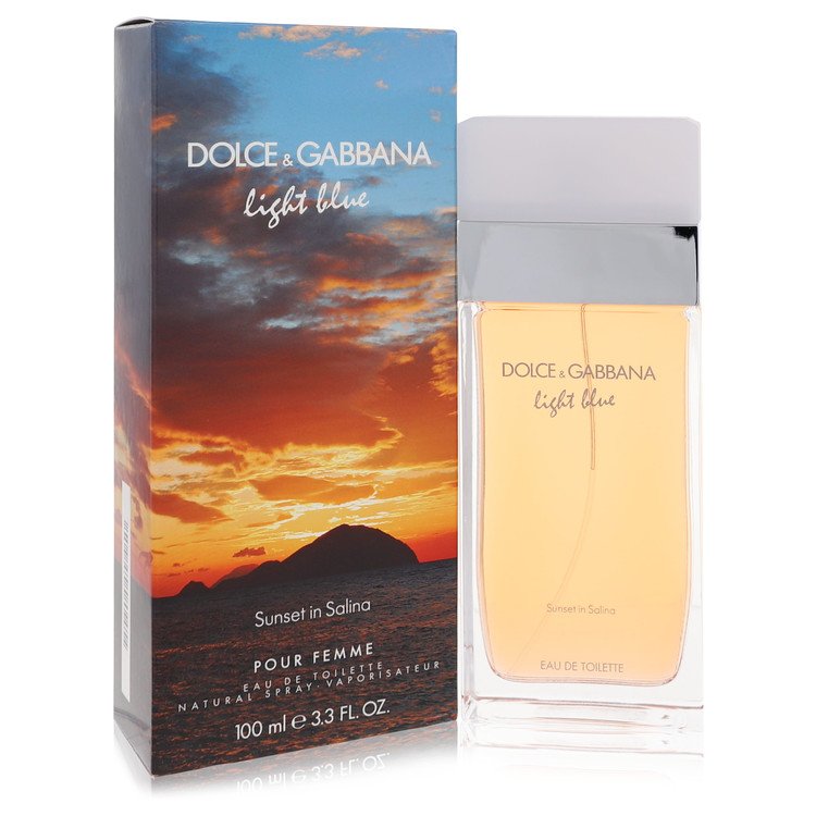 Dolce & Gabbana Light Blue Sunset In Salina Perfume 3.4 oz EDT Spray for Women