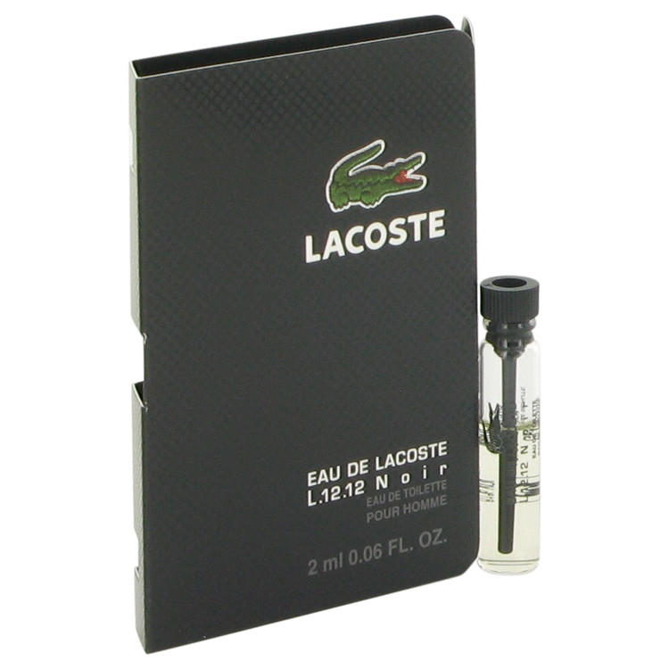 Lacoste Eau De Lacoste L.12.12 Noir Cologne by Lacoste 0.06 oz Vial (sample)