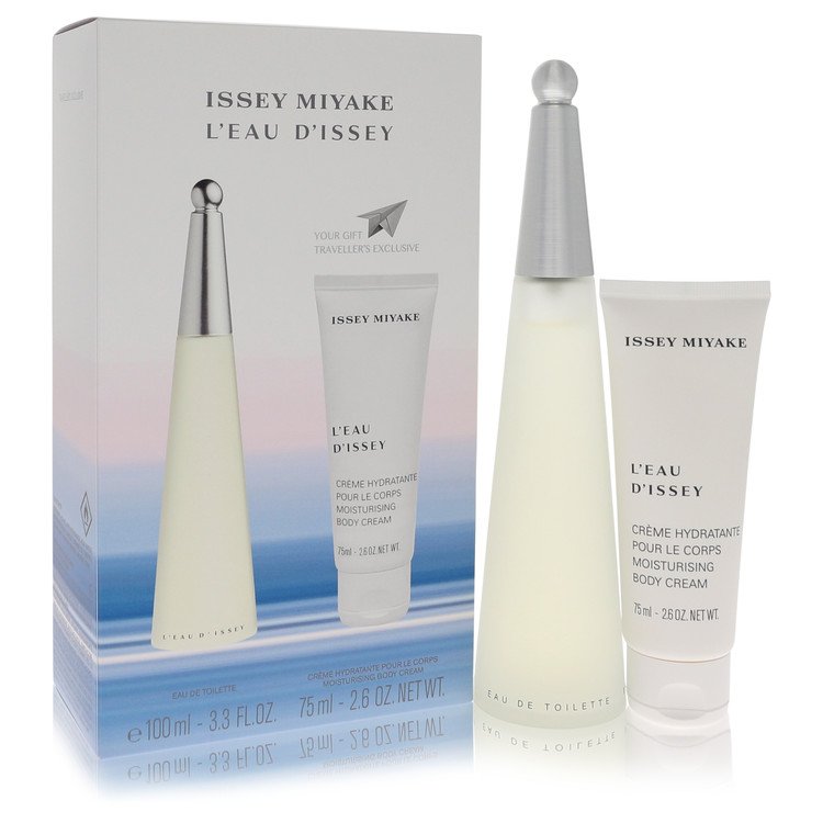 L'eau D'issey (issey Miyake) Perfume by Issey Miyake -- Gift Set - 3.3 oz Eau DeToilette Spray + 2.6 oz Body Cream