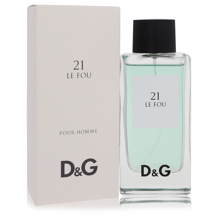 Le Fou 21 by Dolce & Gabbana - Eau De Toilette Spray 3.3 oz 100 ml for Men