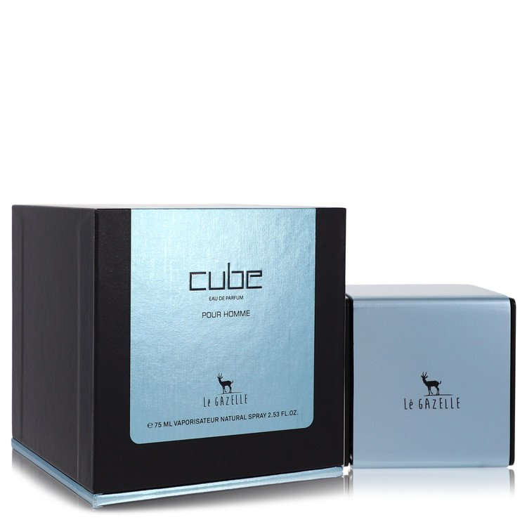 Le Gazelle Cube Cologne by Le Gazelle 2.53 oz Eau De Parfum Spray