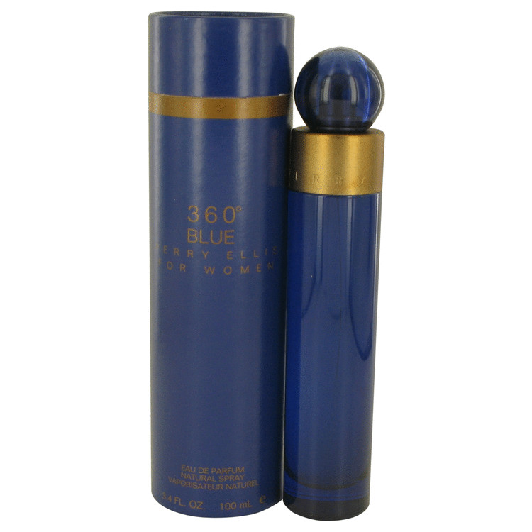 Perry Ellis 360 Blue Perfume by Perry Ellis 3.4 oz EDP Spay for Women