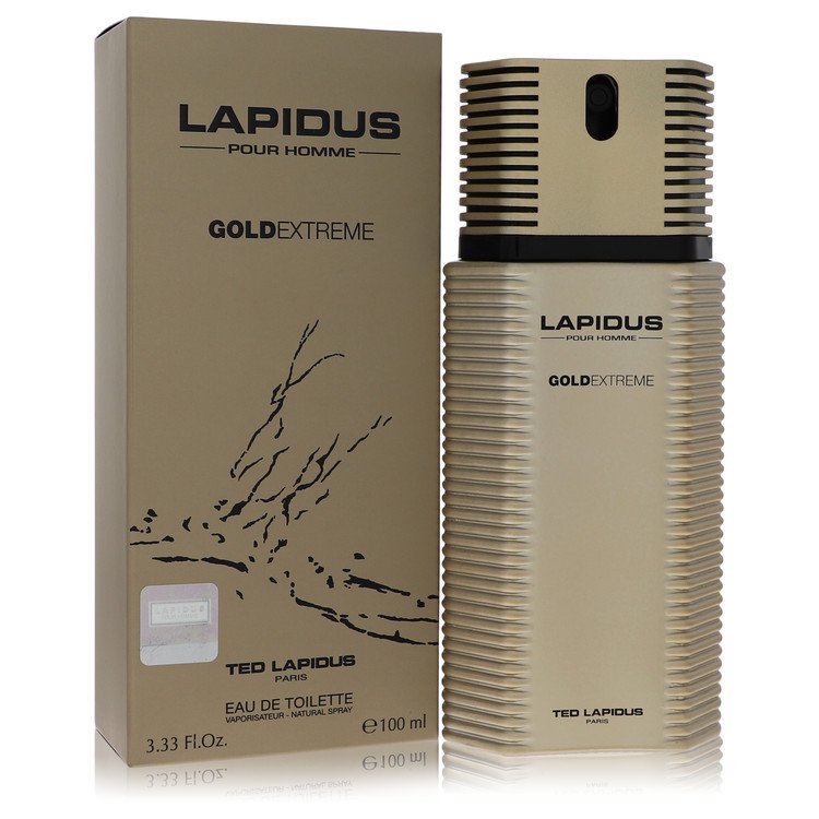 Lapidus Gold Extreme by Ted Lapidus Men Eau De Toilette Spray 3.4 oz Image