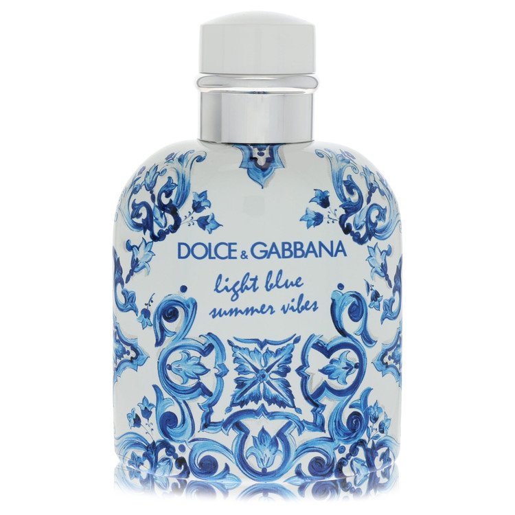 Light Blue Summer Vibes Cologne by Dolce & Gabbana Cologne 4.2 Oz Eau De Toilette Spray (Unboxed)