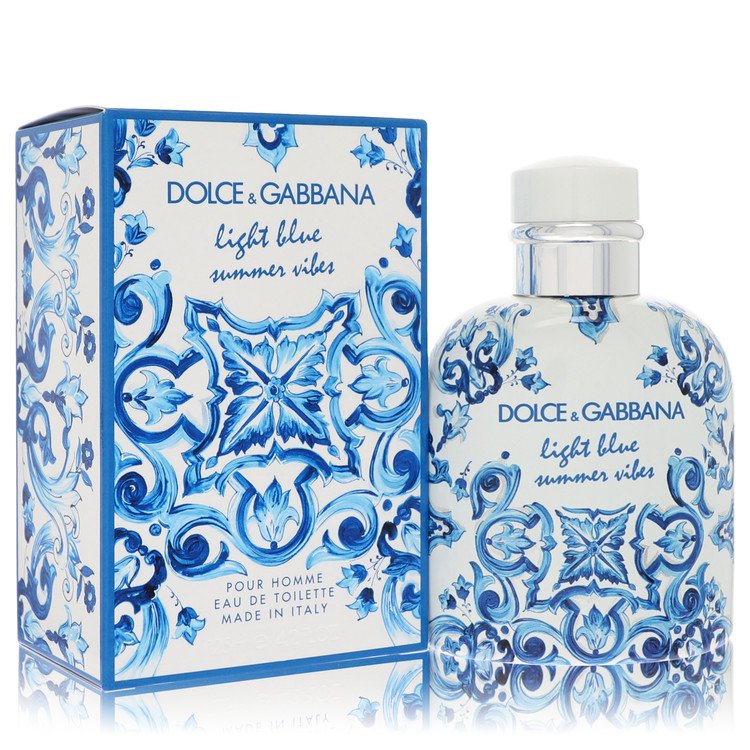 Light Blue Summer Vibes Cologne by Dolce & Gabbana 4.2 oz Eau De Toilette Spray