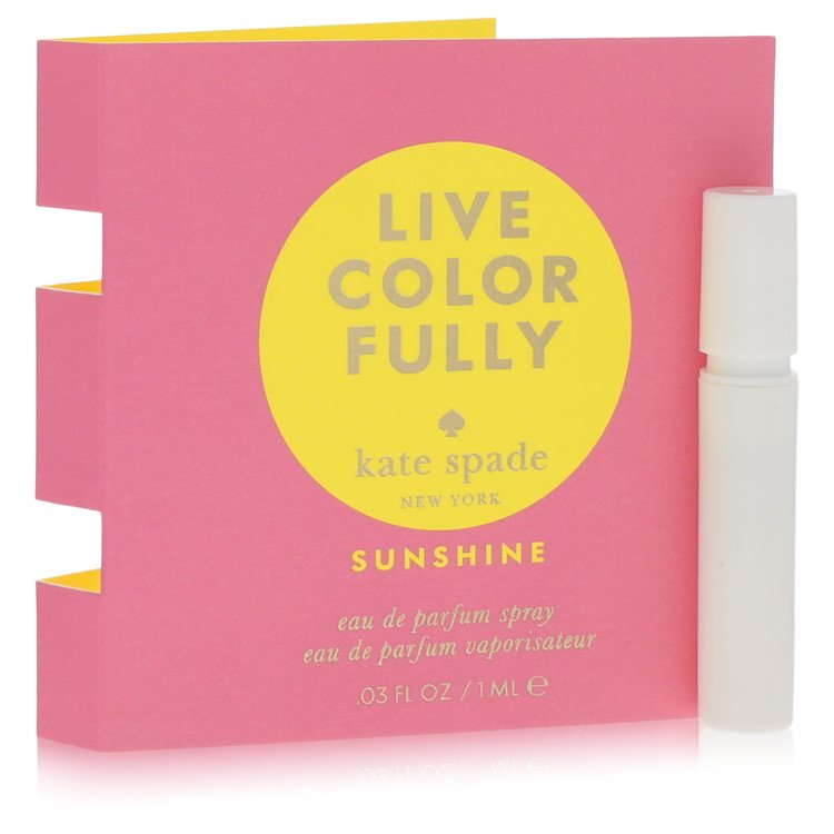 Live Colorfully Sunshine Perfume by Kate Spade Perfume 0.03 Oz Vial (sample)