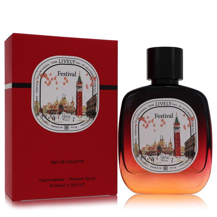 Lively Festival Perfume by Parfums Lively 3.3 oz Eau De Toilette Spray (Unisex)