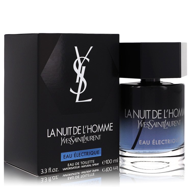 La Nuit De L'homme Eau Electrique by Yves Saint Laurent - Eau De Toilette Spray 3.3 oz 100 ml for Men