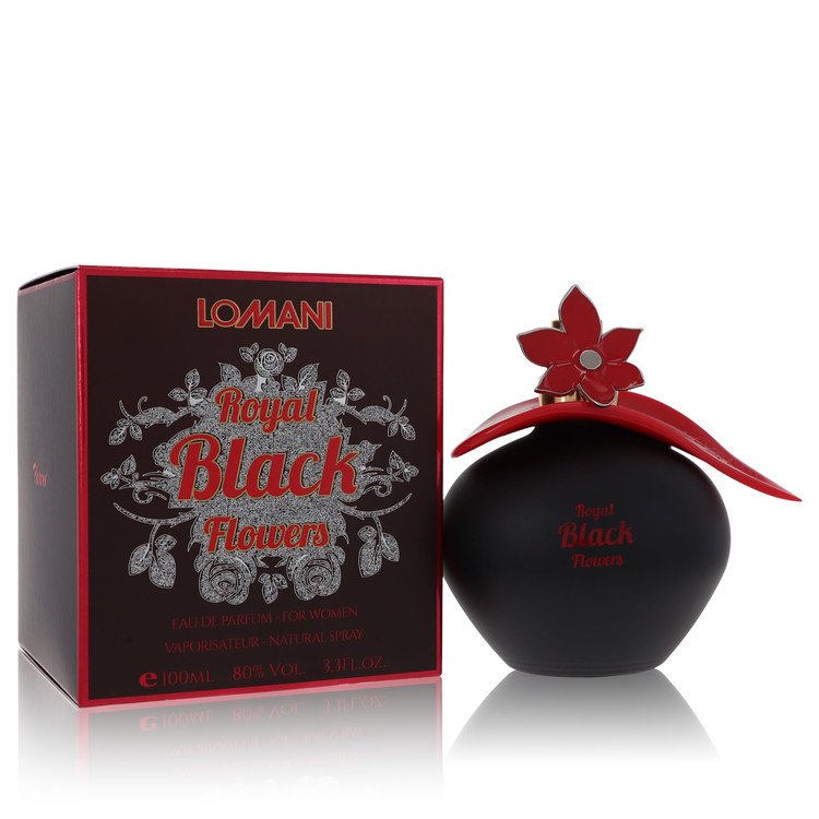 Lomani Royal Black Flowers Perfume 3.4 oz Eau De Parfum Spray Guatemala