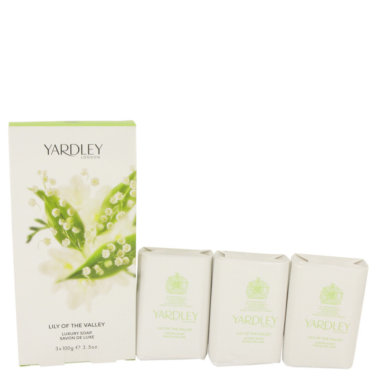 Yardley London Lily Of The Valley Yardley Perfume 3.5 oz 3 x 3.5 oz Soap Guatemala