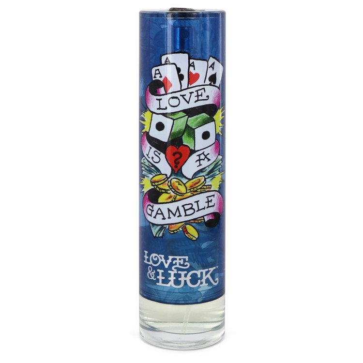 Love & Luck Cologne by Christian Audigier 3.4 oz Eau De Toilette Spray (unboxed)