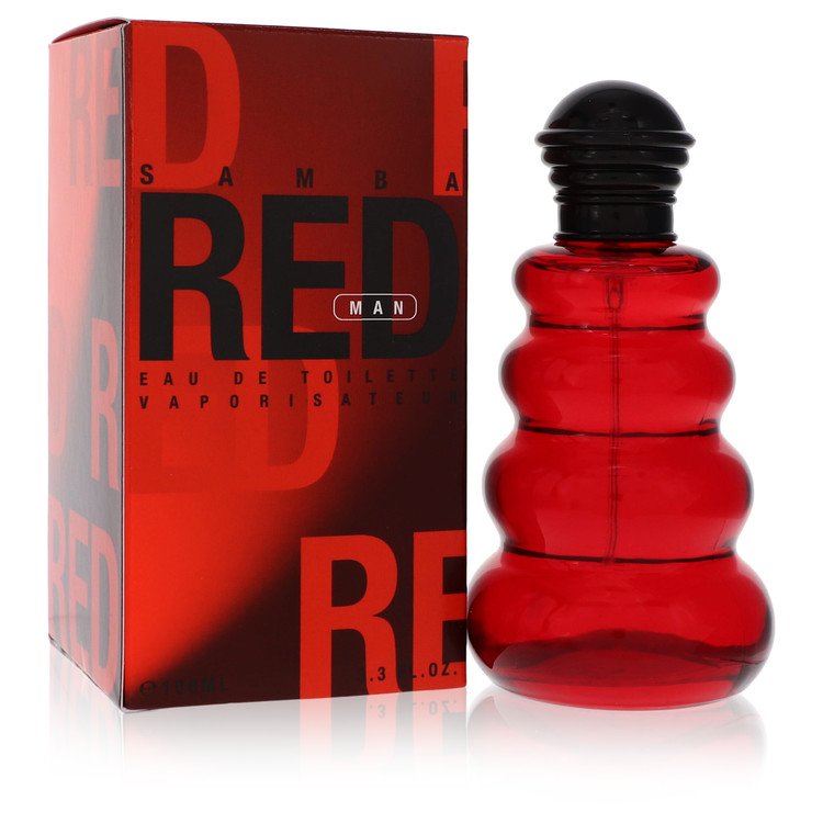 Samba Red Cologne by Perfumers Workshop 3.4 oz Eau De Toilette Spray