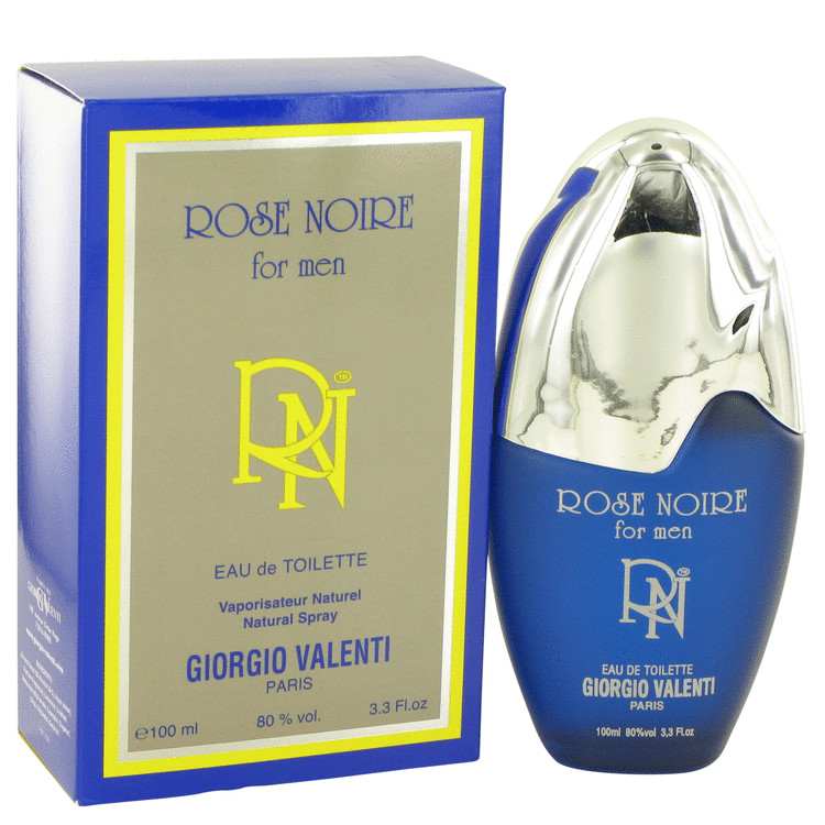 Rose Noire Cologne by Giorgio Valenti 3.4 oz Eau De Toilette Spray