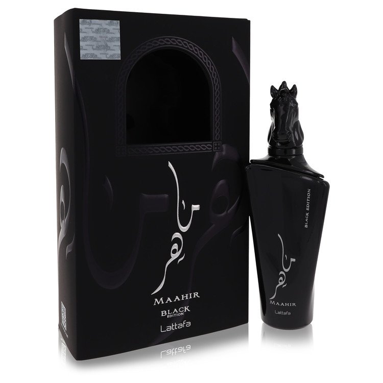 Lattafa Maahir Black Edition Perfume 3.4 oz Eau De Parfum Spray (Unisex) Guatemala