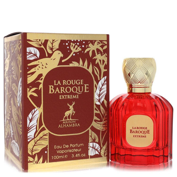 Maison Alhambra Baroque Rouge Extreme Perfume by Maison Alhambra Perfume 3.4 Oz Eau De Parfum Spray (Unisex)