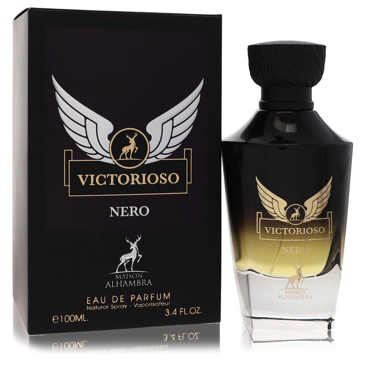 Maison Alhambra Victorioso Nero Cologne by Maison Alhambra 3.4 oz Eau De Parfum Spray