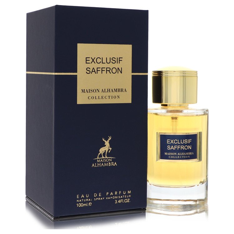 Maison Alhambra Exclusif Saffron Cologne by Maison Alhambra 3.4 oz Eau De Parfum Spray (Unisex)