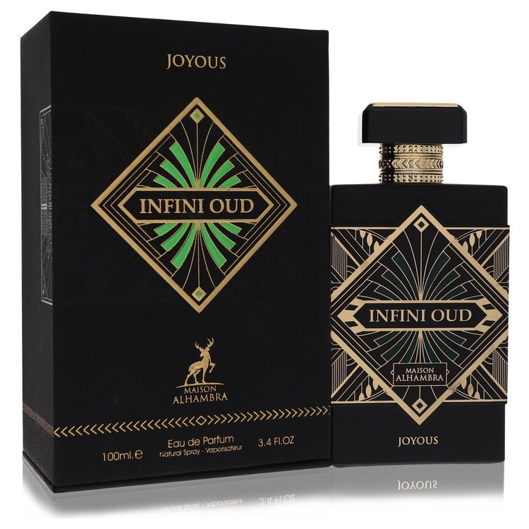 Maison Alhambra Infini Oud Joyous Cologne by Maison Alhambra 3.4 oz Eau De Parfum Spray (Unisex)