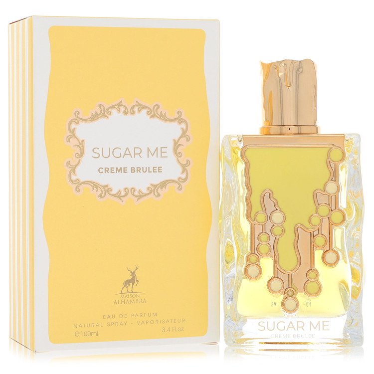 Maison Alhambra Sugar Me Creme Brulee Perfume by Maison Alhambra Perfume 3.4 Oz Eau De Parfum Spray
