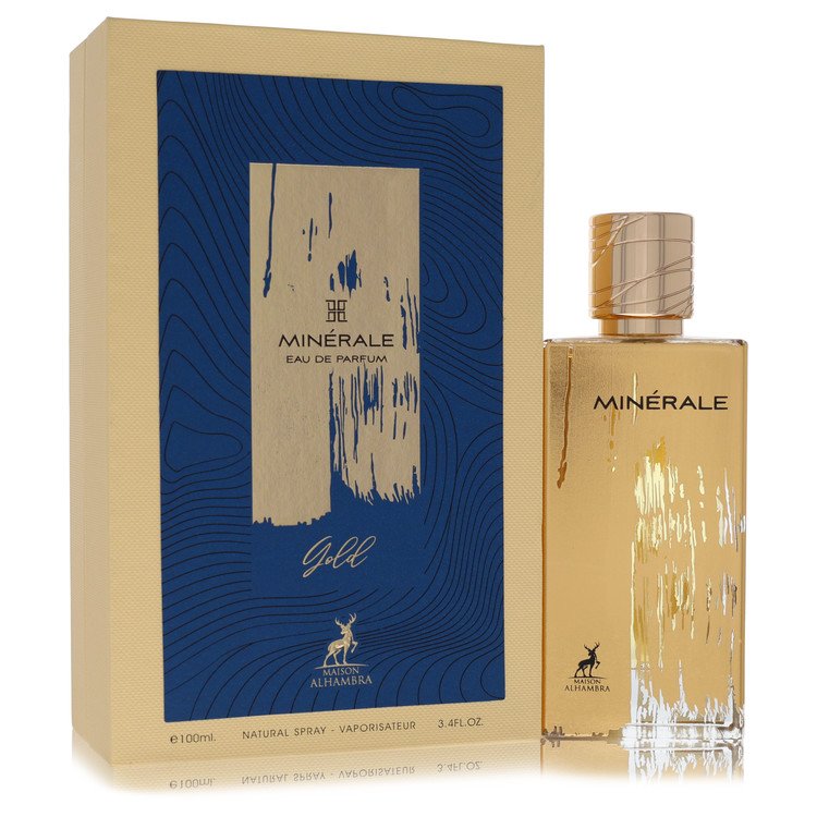 Maison Alhambra Minerale Gold Perfume by Maison Alhambra Perfume 3.4 Oz Eau De Parfum Spray