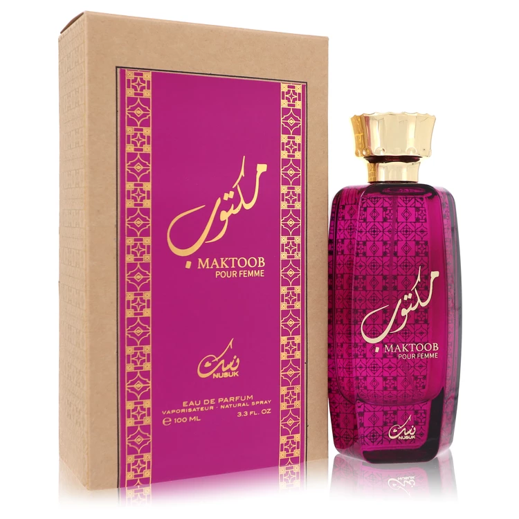 Nusuk Maktoob Eau De Parfum Spray By Nusuk - 3.3 oz Nusuk Maktoob Eau De Parfum Spray By Nusuk - 3.3 oz