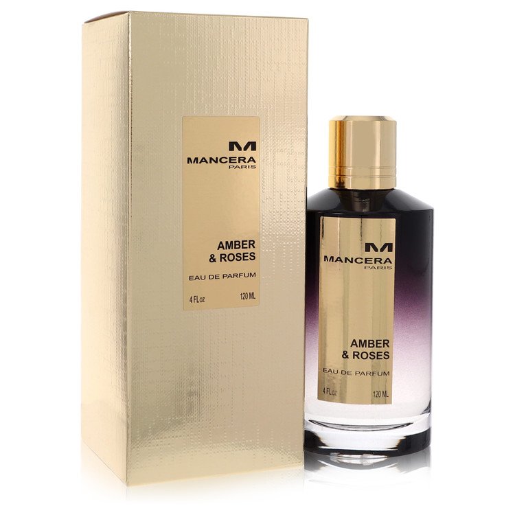 Mancera Amber & Roses by Mancera Eau De Parfum Spray (Unisex) 4 oz