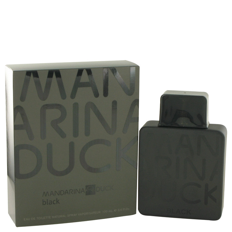 Mandarina Duck Black by Mandarina Duck Men Eau De Toilette Spray 3.4 oz Image