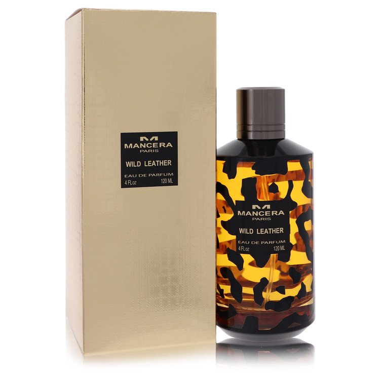 Mancera Wild Leather by Mancera - Eau De Parfum Spray (Unisex) 4 oz 120 ml