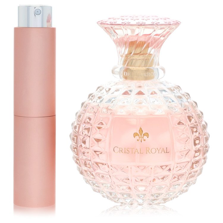 Marina De Bourbon Cristal Royal Rose Perfume by Marina De Bourbon Perfume 0.27 Oz Travel Spray