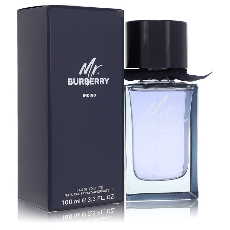 Mr Burberry Indigo Cologne by Burberry 3.3 oz Eau De Toilette Spray