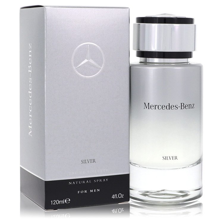 Mercedes Benz Silver by Mercedes Benz - Eau De Toilette Spray 4 oz 120 ml for Men