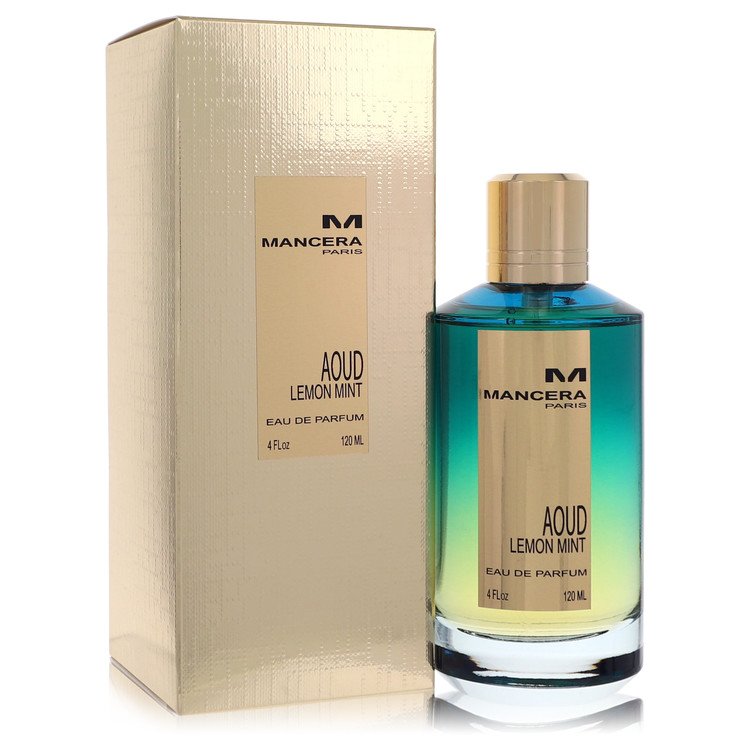 Mancera Aoud Lemon Mint by Mancera - Eau De Parfum Spray (Unisex) 4 oz 120 ml