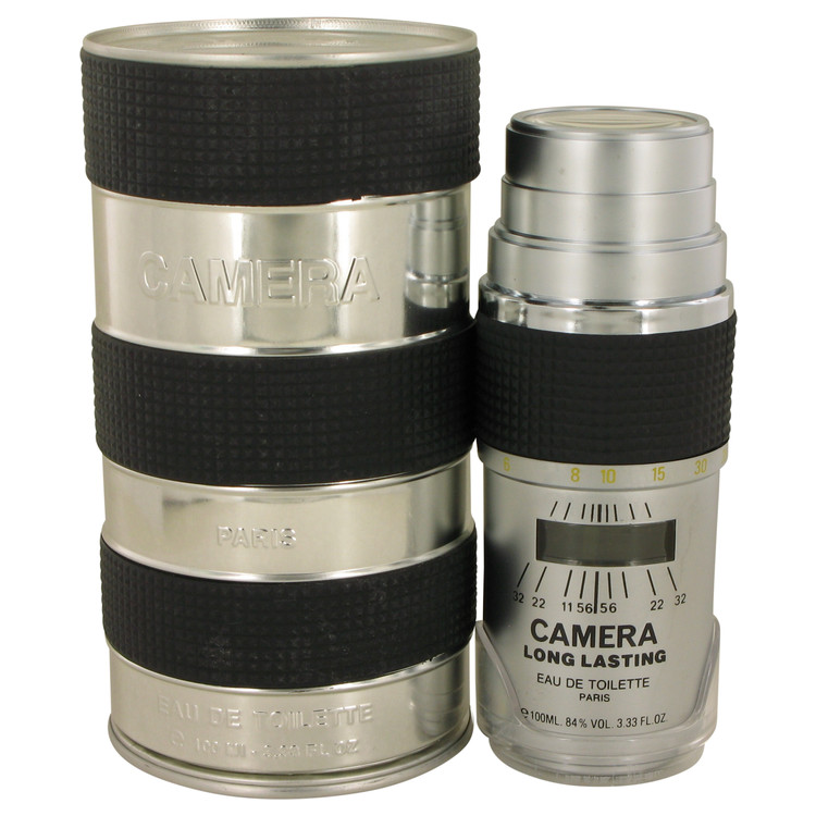 Camera Long Lasting Cologne by Max Deville 3.4 oz Eau De Toilette Spray (Metal Packaging)