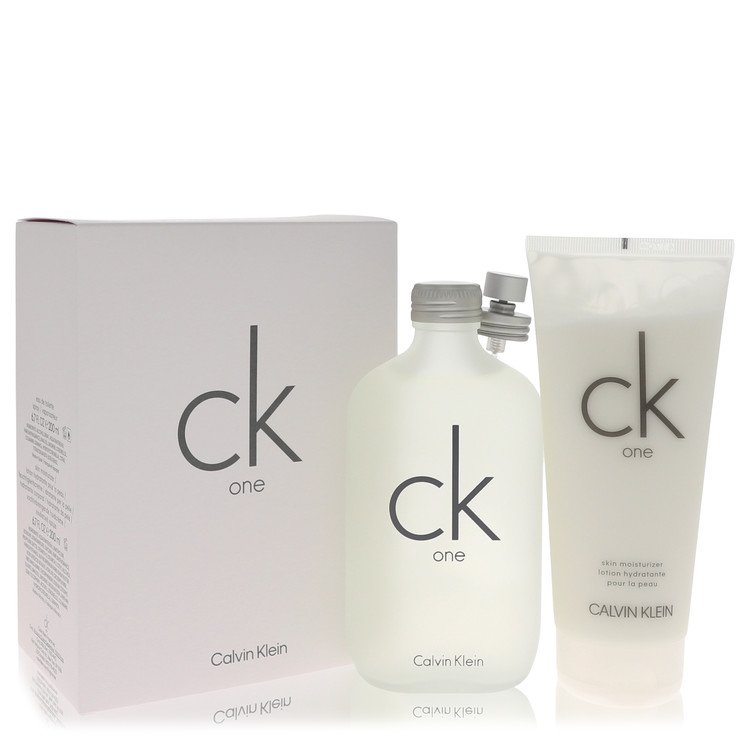 Ck One Cologne by Calvin Klein -- Gift Set - 6.7 oz Eau De Toilette Spray + 6.7 oz Body Moisturizer