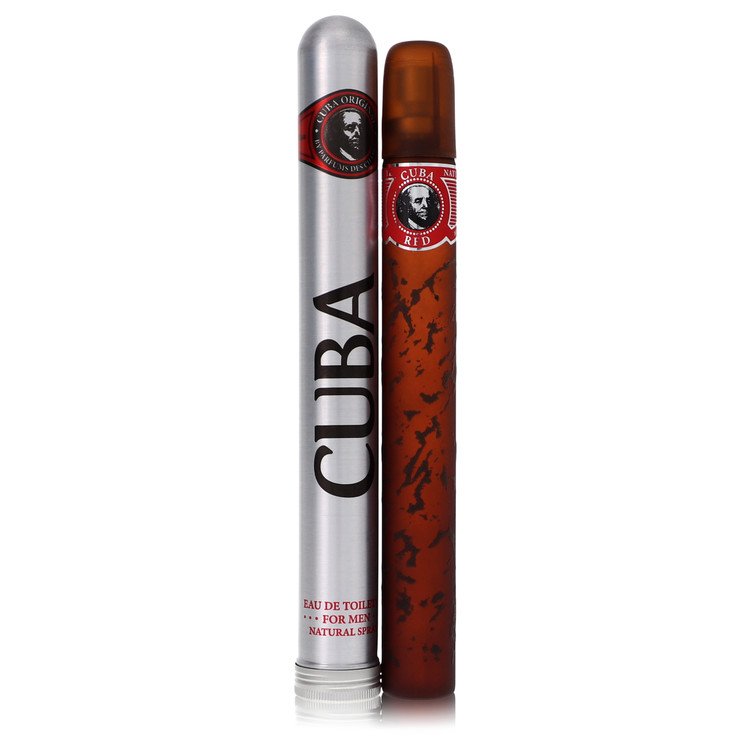 Cuba Red Cologne by Fragluxe 1.15 oz Eau De Toilette Spray