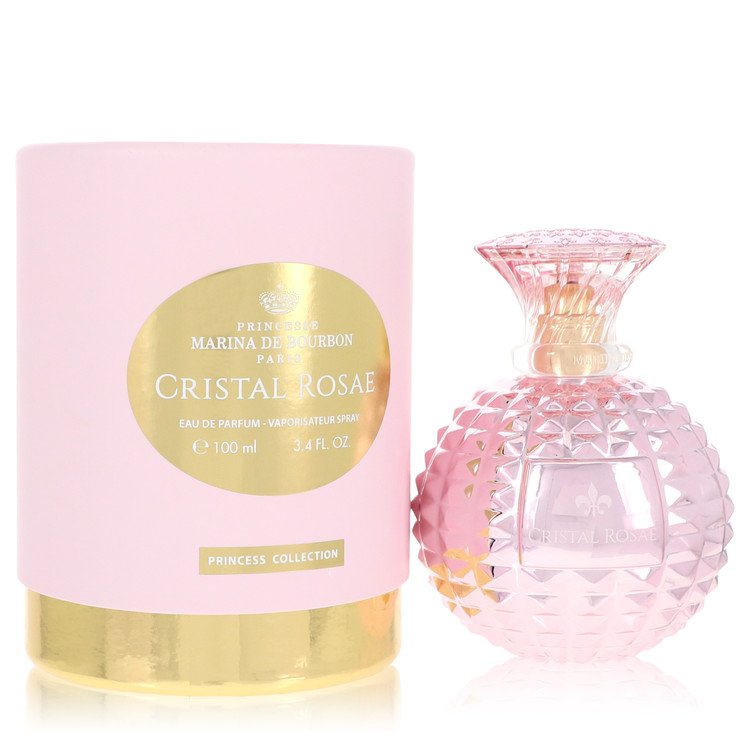 Marina De Bourbon Cristal Rosae by Marina De Bourbon Eau De Parfum Spray 3.4 oz For Women