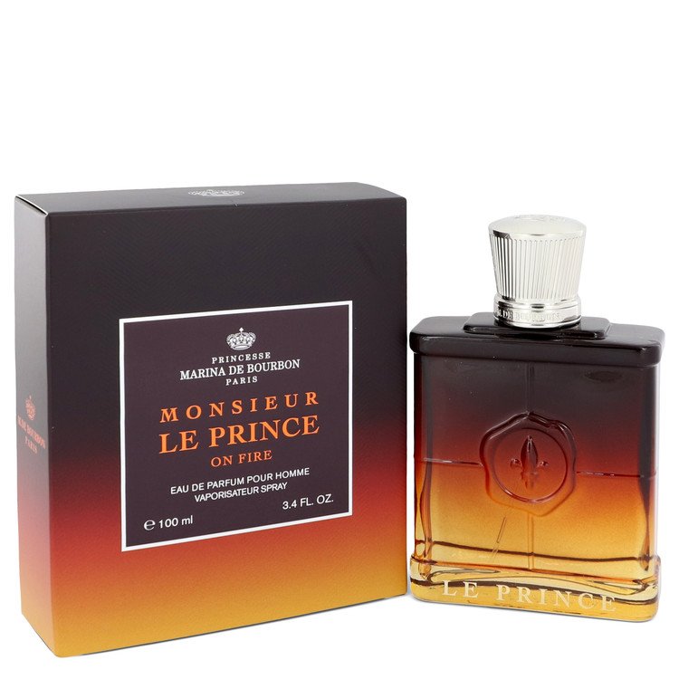 Marina De Bourbon Le Prince In Fire by Marina De Bourbon - Eau De Parfum Spray 3.4 oz 100 ml for Men