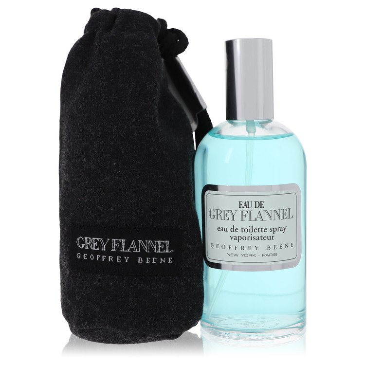 Eau De Grey Flannel Cologne by Geoffrey Beene 4 oz Eau De Toilette Spray