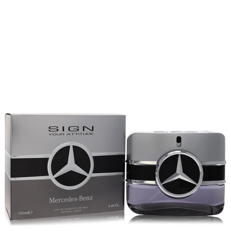 Mercedes Benz Sign Your Attitude Cologne by Mercedes Benz 3.4 oz Eau De Toilette Spray