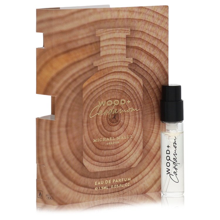 Michael Malul Wood + Cardamom Cologne by Michael Malul Cologne 0.05 Oz Vial (sample)