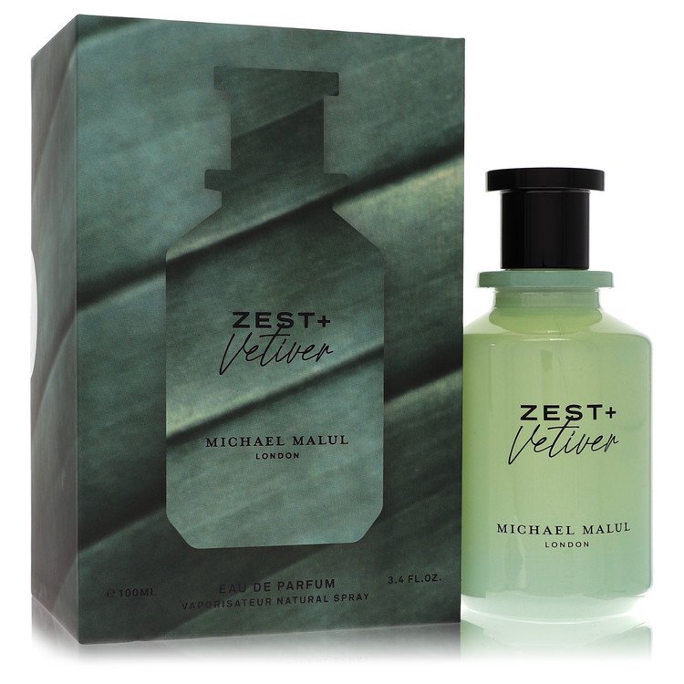 Michael Malul Zest + Vetiver Cologne by Michael Malul 3.4 oz Eau De Parfum Spray