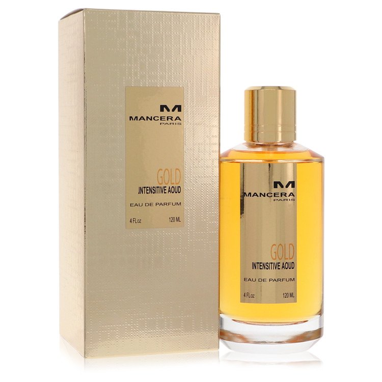 Mancera Intensitive Aoud Gold by Mancera - Eau De Parfum Spray (Unisex) 4 oz 120 ml