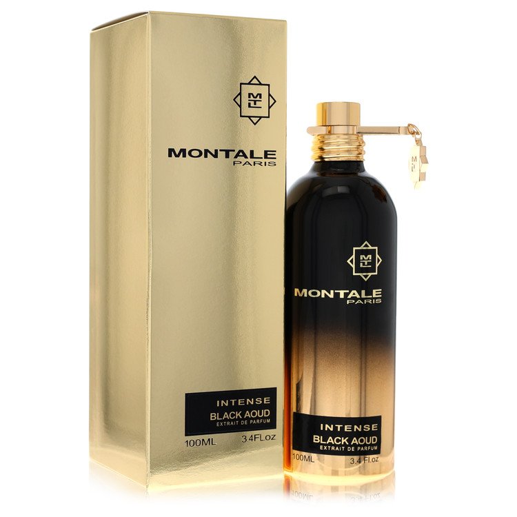 Montale Intense Black Aoud Cologne by Montale 3.4 oz Eau De Parfum Spray (Unisex)
