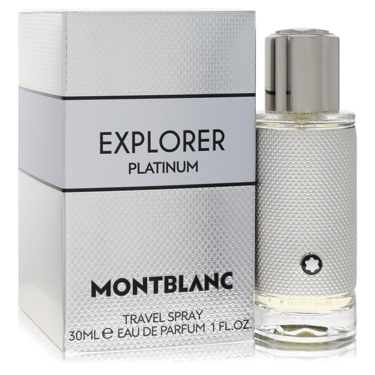 Montblanc Explorer Platinum Cologne by Mont Blanc Cologne 1 Oz Eau De Parfum Spray