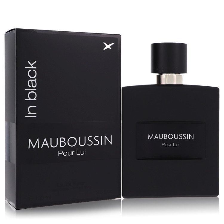 Mauboussin Pour Lui In Black by Mauboussin - Eau De Parfum Spray 3.4 oz 100 ml for Men