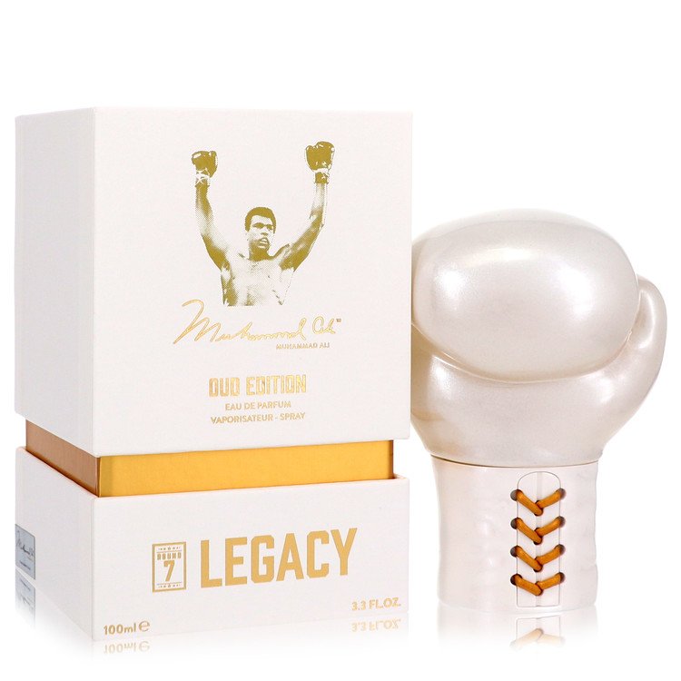 Muhammad Ali Legacy Round 7 Cologne by Muhammad Ali 3.3 oz Eau De Parfum Spray (Oud Edition)