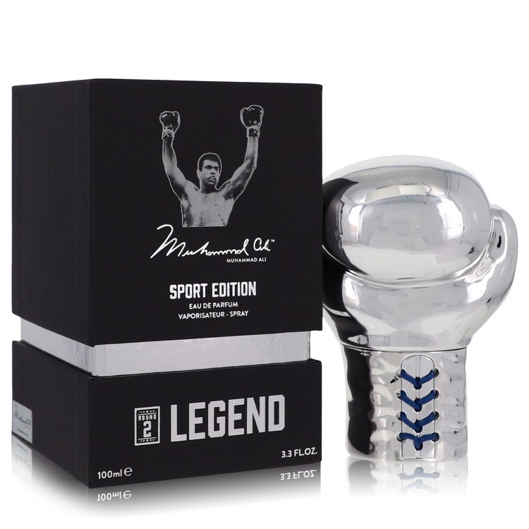 Muhammad Ali Legend Round 2 Cologne by Muhammad Ali 3.3 oz Eau De Parfum Spray (Sport Edition)