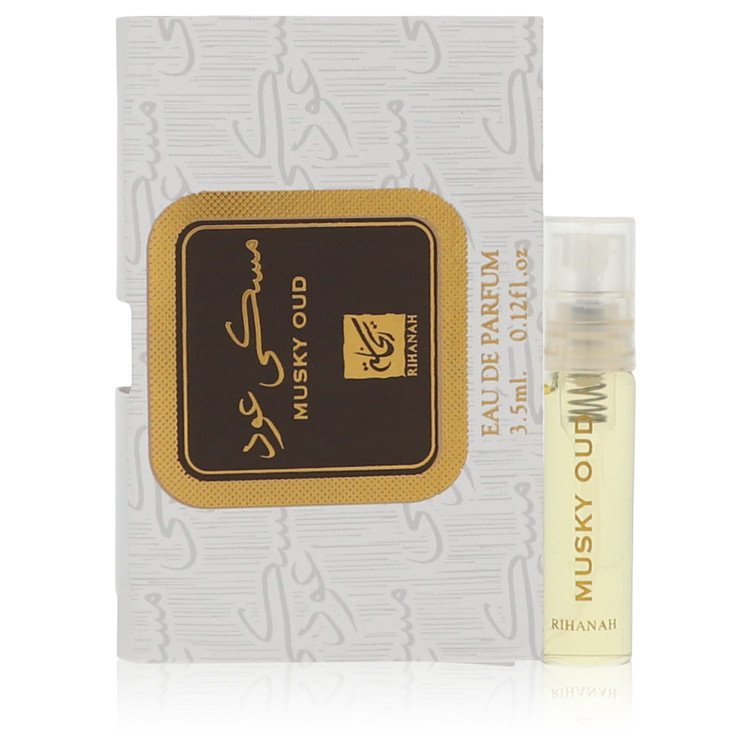 Musky Oud Cologne by Rihanah 0.12 oz Vial (sample)