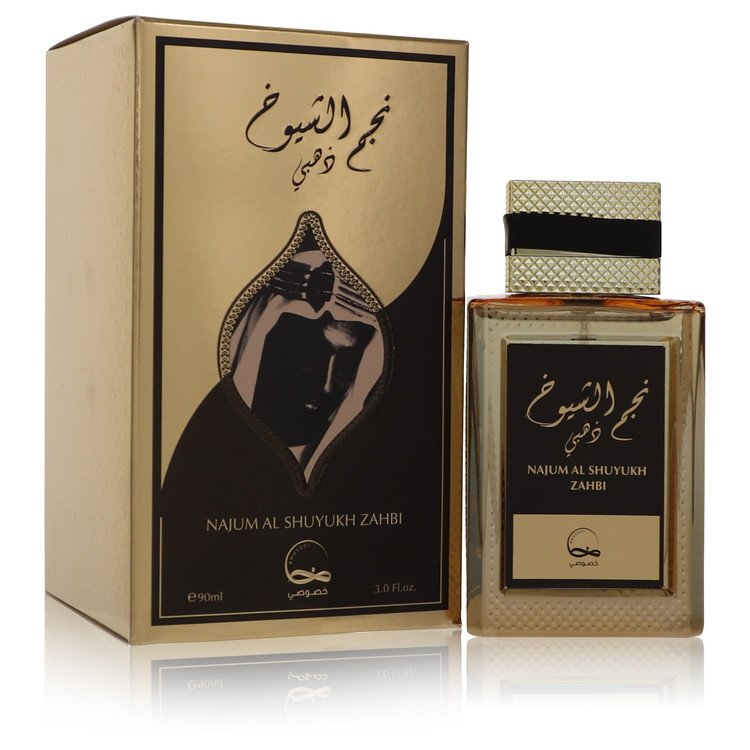 Khususi Najum Al Shuyukh Zahbi Cologne 3 oz Eau De Parfum Spray Guatemala